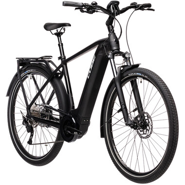 Bicicleta de viaje eléctrica CUBE TOURING HYBRID PRO 500 DIAMANT Negro 2021 0